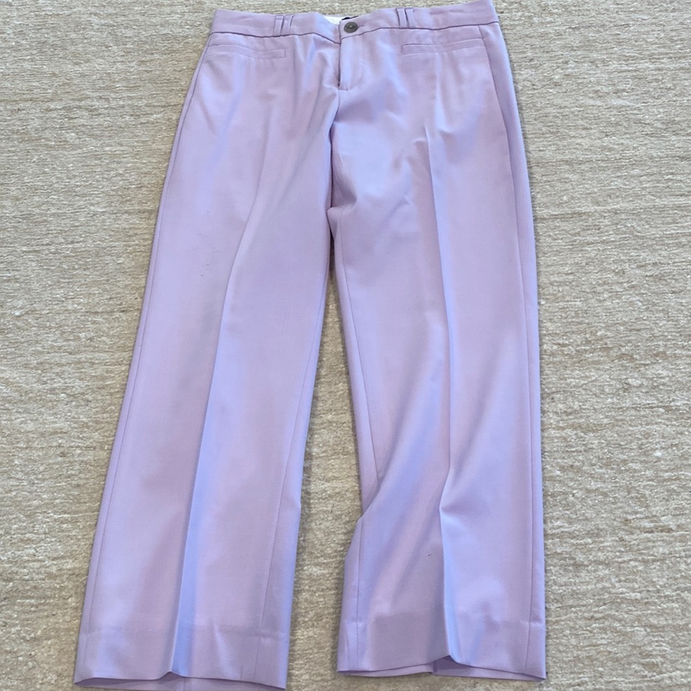 Banana Republic Lavender Wide-Leg Pants